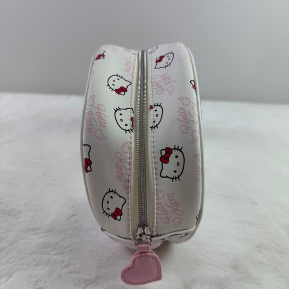 The Crème Shop × Hello Kitty White Travel Makeup Pouch / Bag Set - Picture 12 of 12